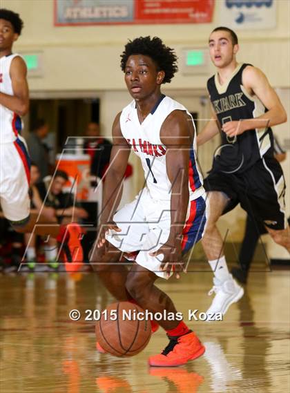 Thumbnail 1 in Oak Park vs. Redondo Union (Pacific Shores Tournament) photogallery.