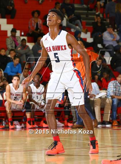 Thumbnail 1 in Oak Park vs. Redondo Union (Pacific Shores Tournament) photogallery.