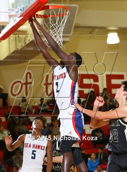 Thumbnail 3 in Oak Park vs. Redondo Union (Pacific Shores Tournament) photogallery.