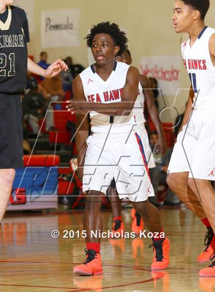 Thumbnail 2 in Oak Park vs. Redondo Union (Pacific Shores Tournament) photogallery.