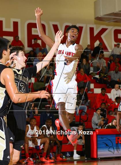 Thumbnail 2 in Oak Park vs. Redondo Union (Pacific Shores Tournament) photogallery.