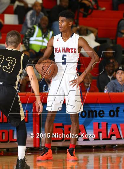 Thumbnail 1 in Oak Park vs. Redondo Union (Pacific Shores Tournament) photogallery.