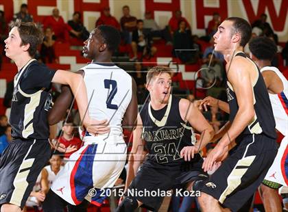 Thumbnail 1 in Oak Park vs. Redondo Union (Pacific Shores Tournament) photogallery.