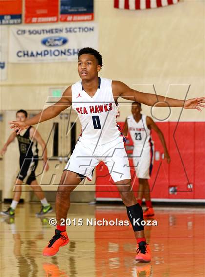 Thumbnail 2 in Oak Park vs. Redondo Union (Pacific Shores Tournament) photogallery.