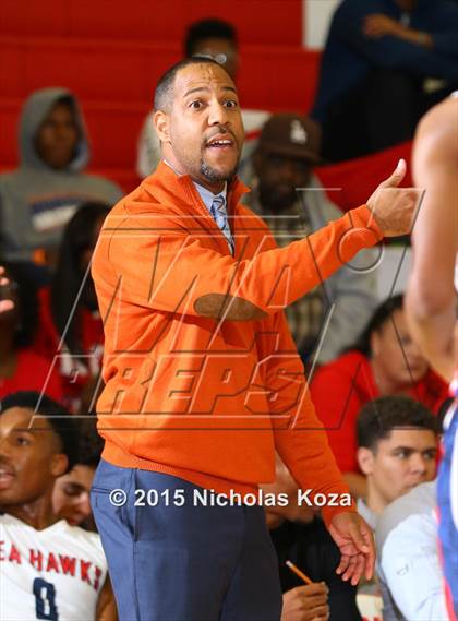 Thumbnail 2 in Oak Park vs. Redondo Union (Pacific Shores Tournament) photogallery.