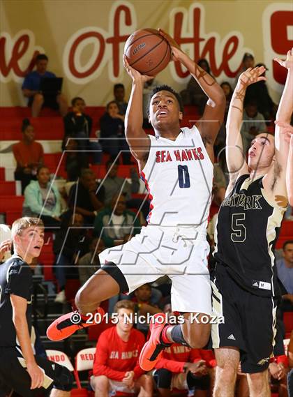 Thumbnail 1 in Oak Park vs. Redondo Union (Pacific Shores Tournament) photogallery.