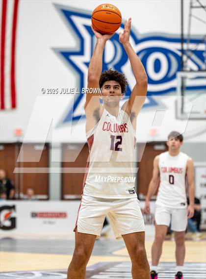 Thumbnail 2 in Brewster Academy National vs Columbus (Chipotle Nationals Semifinal) photogallery.