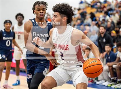 Thumbnail 3 in Brewster Academy National vs Columbus (Chipotle Nationals Semifinal) photogallery.