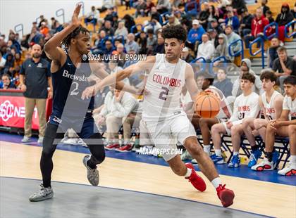 Thumbnail 2 in Brewster Academy National vs Columbus (Chipotle Nationals Semifinal) photogallery.