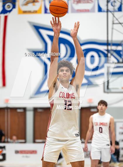 Thumbnail 3 in Brewster Academy National vs Columbus (Chipotle Nationals Semifinal) photogallery.