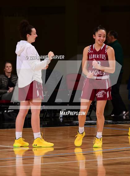 Thumbnail 1 in Albertus Magnus vs. Irvington (Slam Dunk Tournament) photogallery.