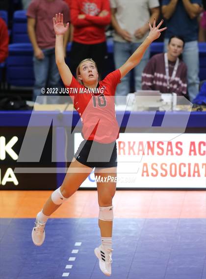 Thumbnail 1 in Shiloh Christian vs. Brookland (AAA 4A State Final) photogallery.