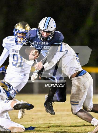 Thumbnail 3 in Lewisville @ Christ Church Episcopal (SCHSL 1A Third Round Playoff) photogallery.