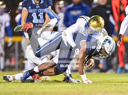 Thumbnail 2 in Lewisville @ Christ Church Episcopal (SCHSL 1A Third Round Playoff) photogallery.