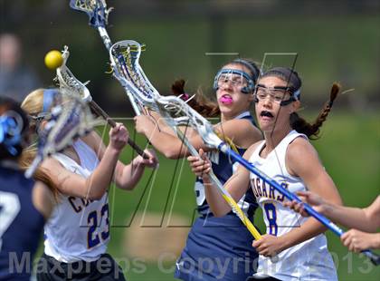 Thumbnail 2 in Merion Mercy Academy vs Downingtown East (Checking for Cancer Classic) photogallery.