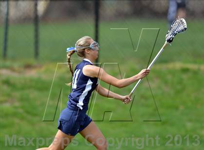 Thumbnail 3 in Merion Mercy Academy vs Downingtown East (Checking for Cancer Classic) photogallery.