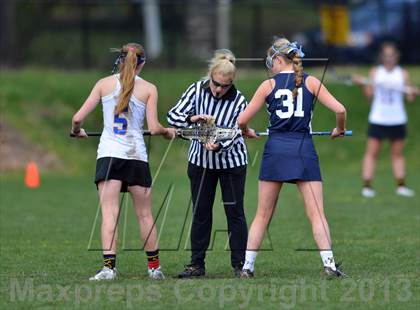 Thumbnail 2 in Merion Mercy Academy vs Downingtown East (Checking for Cancer Classic) photogallery.