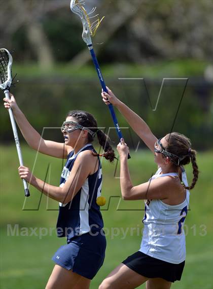 Thumbnail 3 in Merion Mercy Academy vs Downingtown East (Checking for Cancer Classic) photogallery.