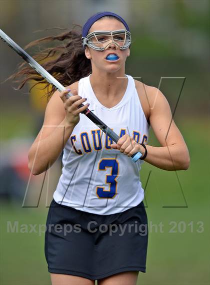 Thumbnail 2 in Merion Mercy Academy vs Downingtown East (Checking for Cancer Classic) photogallery.