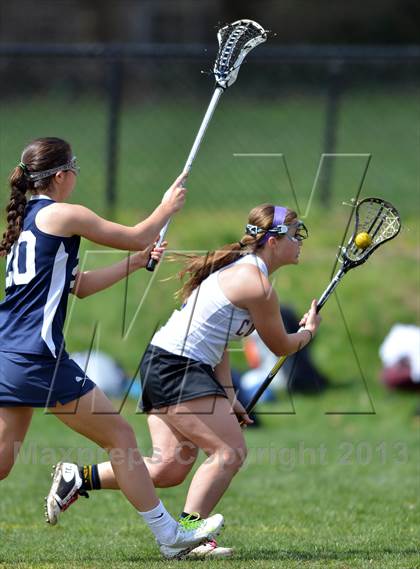Thumbnail 2 in Merion Mercy Academy vs Downingtown East (Checking for Cancer Classic) photogallery.