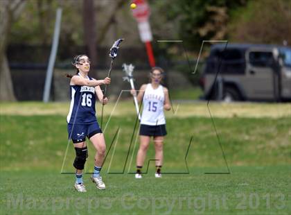 Thumbnail 2 in Merion Mercy Academy vs Downingtown East (Checking for Cancer Classic) photogallery.