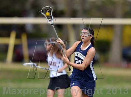 Thumbnail 3 in Merion Mercy Academy vs Downingtown East (Checking for Cancer Classic) photogallery.