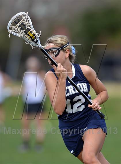 Thumbnail 2 in Merion Mercy Academy vs Downingtown East (Checking for Cancer Classic) photogallery.