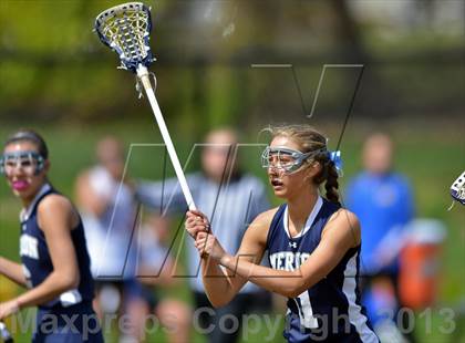 Thumbnail 2 in Merion Mercy Academy vs Downingtown East (Checking for Cancer Classic) photogallery.