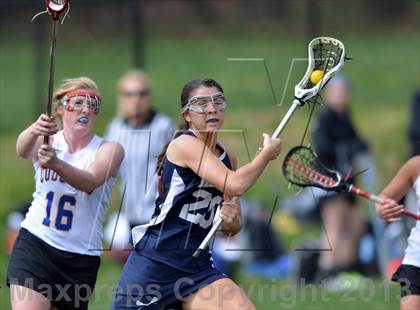 Thumbnail 3 in Merion Mercy Academy vs Downingtown East (Checking for Cancer Classic) photogallery.
