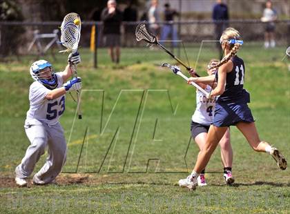 Thumbnail 3 in Merion Mercy Academy vs Downingtown East (Checking for Cancer Classic) photogallery.
