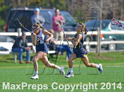 Thumbnail 3 in Academy-Notre Dame De Namur vs Merion Mercy Academy (Checking for Cancer Invitational) photogallery.