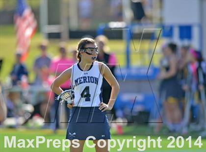 Thumbnail 1 in Academy-Notre Dame De Namur vs Merion Mercy Academy (Checking for Cancer Invitational) photogallery.