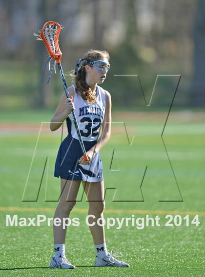 Thumbnail 1 in Academy-Notre Dame De Namur vs Merion Mercy Academy (Checking for Cancer Invitational) photogallery.