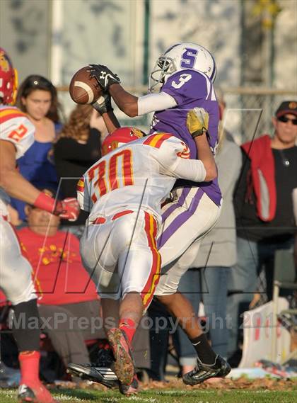 Thumbnail 1 in Oakdale @ Sacramento (CIF SJS D3 Playoffs) photogallery.