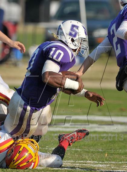 Thumbnail 2 in Oakdale @ Sacramento (CIF SJS D3 Playoffs) photogallery.