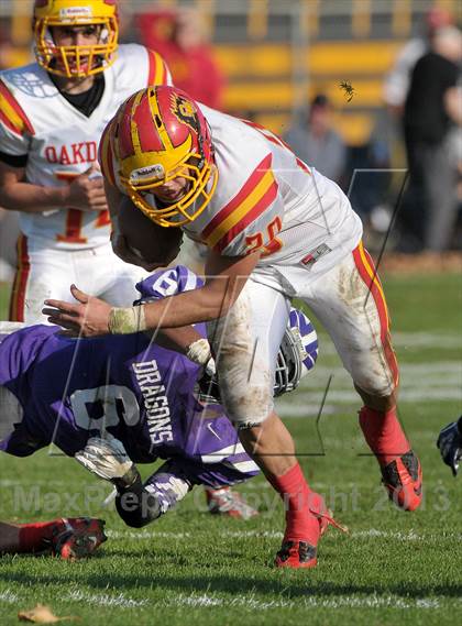 Thumbnail 1 in Oakdale @ Sacramento (CIF SJS D3 Playoffs) photogallery.