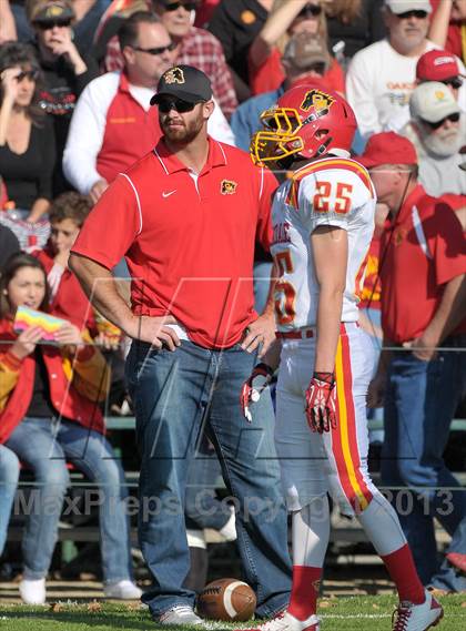 Thumbnail 3 in Oakdale @ Sacramento (CIF SJS D3 Playoffs) photogallery.