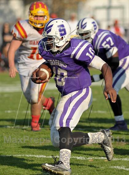 Thumbnail 1 in Oakdale @ Sacramento (CIF SJS D3 Playoffs) photogallery.