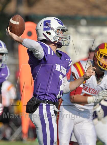 Thumbnail 1 in Oakdale @ Sacramento (CIF SJS D3 Playoffs) photogallery.