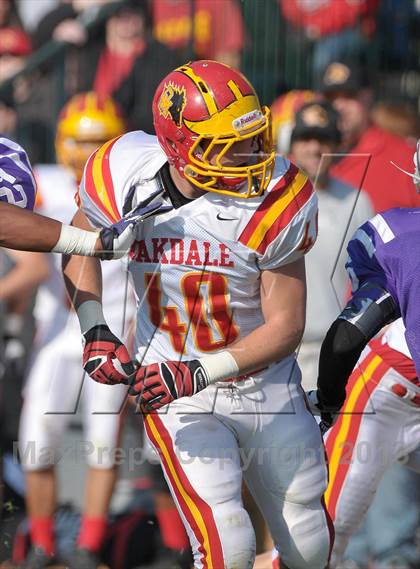 Thumbnail 3 in Oakdale @ Sacramento (CIF SJS D3 Playoffs) photogallery.