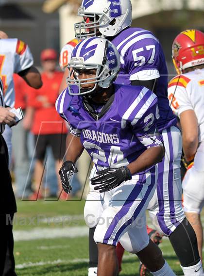 Thumbnail 2 in Oakdale @ Sacramento (CIF SJS D3 Playoffs) photogallery.