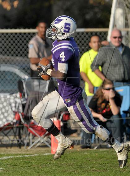 Thumbnail 3 in Oakdale @ Sacramento (CIF SJS D3 Playoffs) photogallery.