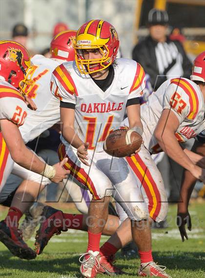 Thumbnail 2 in Oakdale @ Sacramento (CIF SJS D3 Playoffs) photogallery.