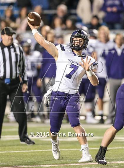 Thumbnail 1 in Fayetteville vs. Har-Ber (AAA 7A Final) photogallery.
