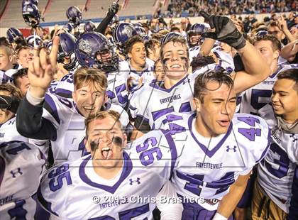Thumbnail 1 in Fayetteville vs. Har-Ber (AAA 7A Final) photogallery.