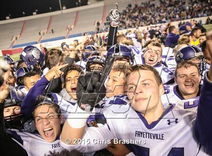 Thumbnail 1 in Fayetteville vs. Har-Ber (AAA 7A Final) photogallery.
