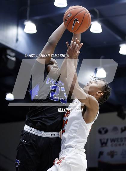 Thumbnail 2 in Capital Christian vs. Poly (MaxPreps MLK Classic) photogallery.