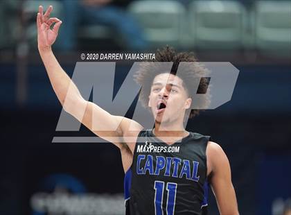 Thumbnail 1 in Capital Christian vs. Poly (MaxPreps MLK Classic) photogallery.