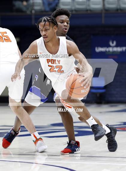 Thumbnail 1 in Capital Christian vs. Poly (MaxPreps MLK Classic) photogallery.