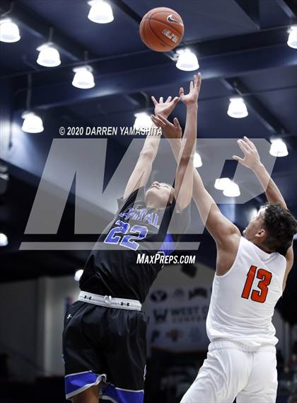 Thumbnail 2 in Capital Christian vs. Poly (MaxPreps MLK Classic) photogallery.